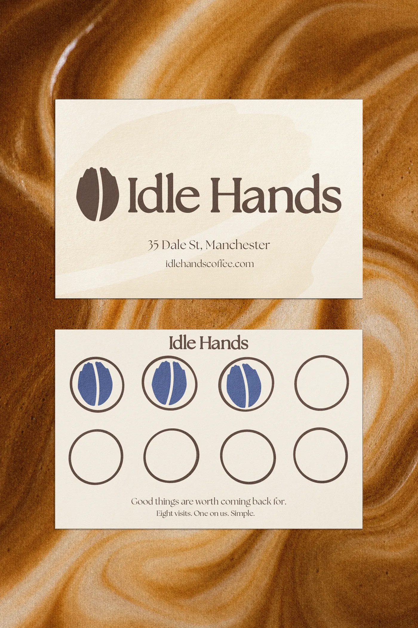 Idle Hands loyalty card
