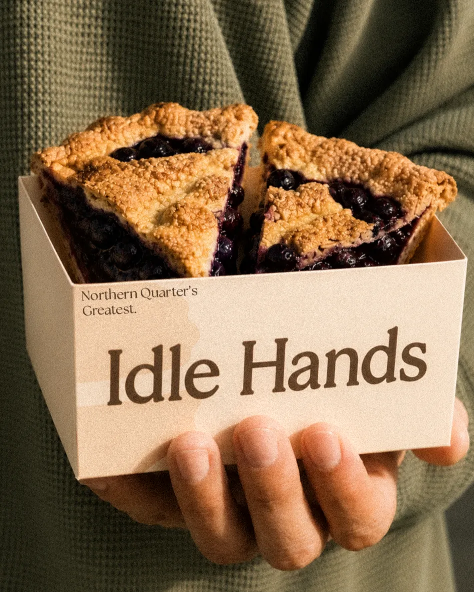 Idle Hands pie box