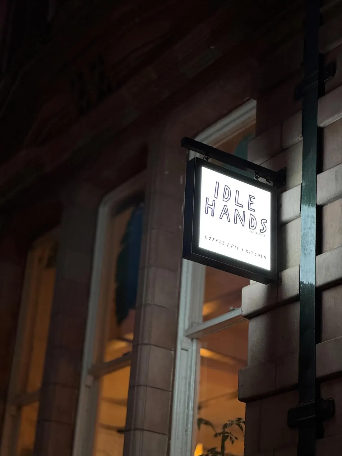 The shop interior at Idle Hands